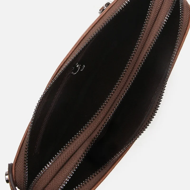 Hotiç 04CAH298840A480 GENUINE Leather Brown Men's Bag
