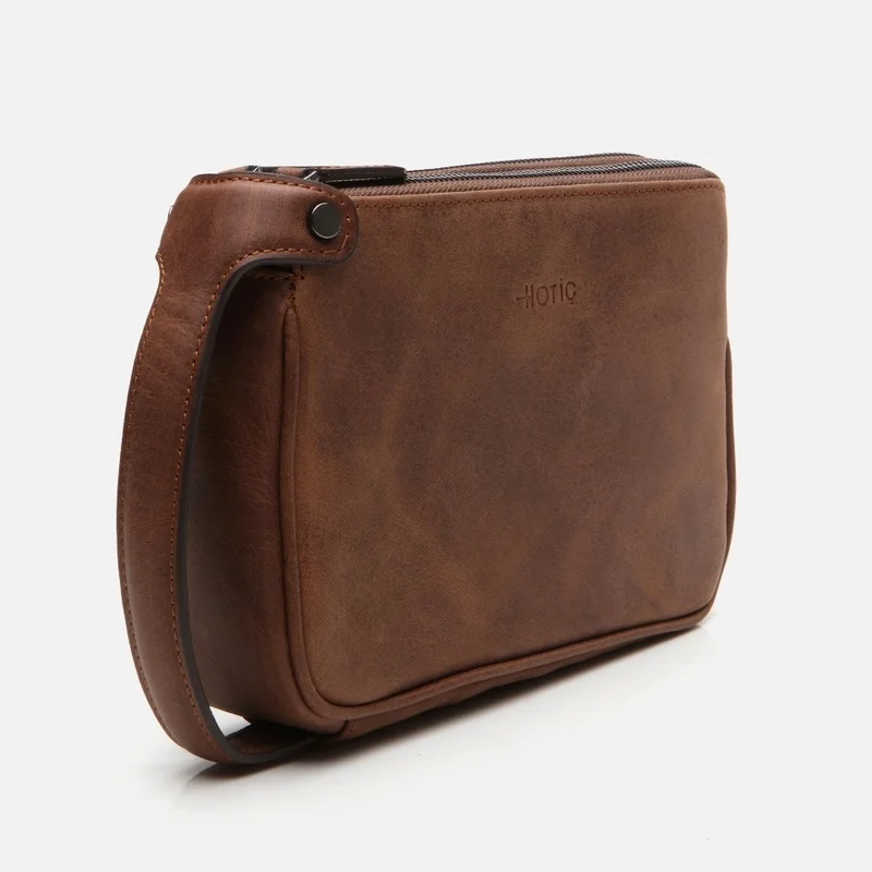 Hotiç 04CAH298840A480 GENUINE Leather Brown Men's Bag