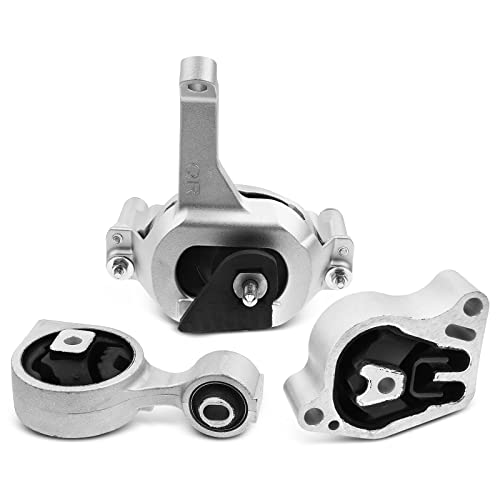 A-Premium 3PCS Engine Motor Mount and Torque Strut Mount Set Compatible with Nissan Altima 2007 2008 2009 2010 2011 2012 2013 L4 2.5L, DOHC - Image 1