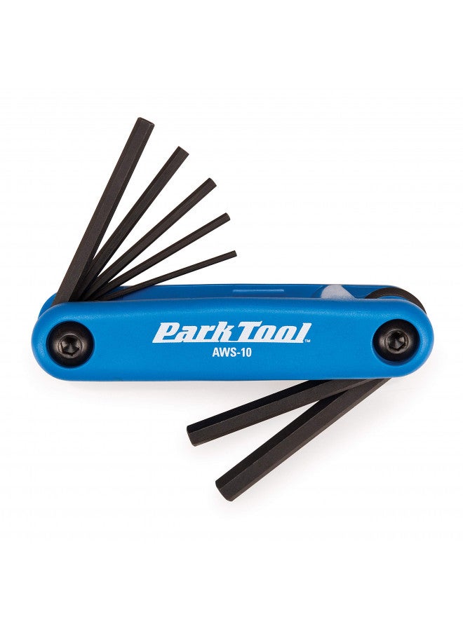 Park Tool مجموعة مفاتيح سداسية قابلة للطي من بارك تول AWS-10 - Image 1