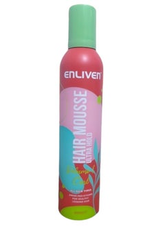 ENLIVEN Enliven Mousse New Release Ultra Hold Original 300 Ml 