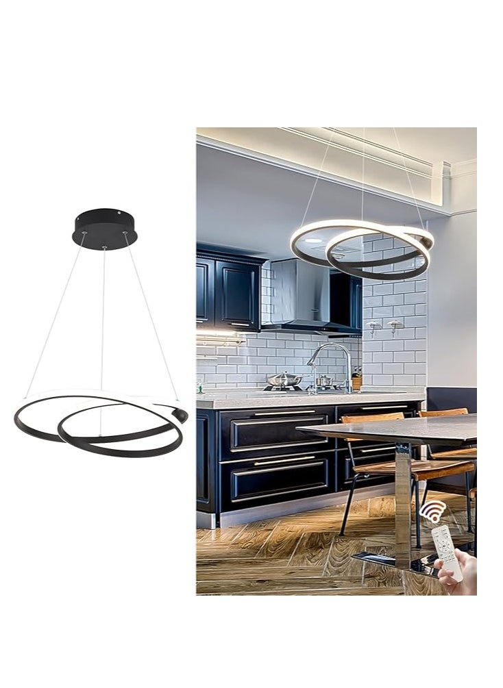 SUN SHINE Modern LED Dimmable Chandelier, 36W Ceiling Pendant Light  - Image 1