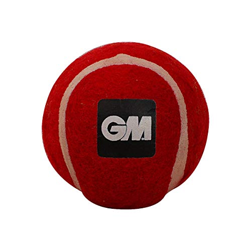 GM Men's Synthetic First Heavy Cricket Balls (Red) Standard Size - Image 1