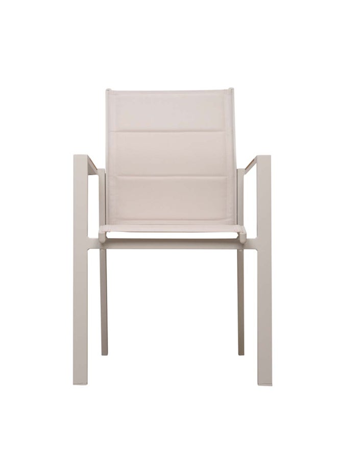 Suncoast Madrid Dining Set 4-Seater -White  - Image 3