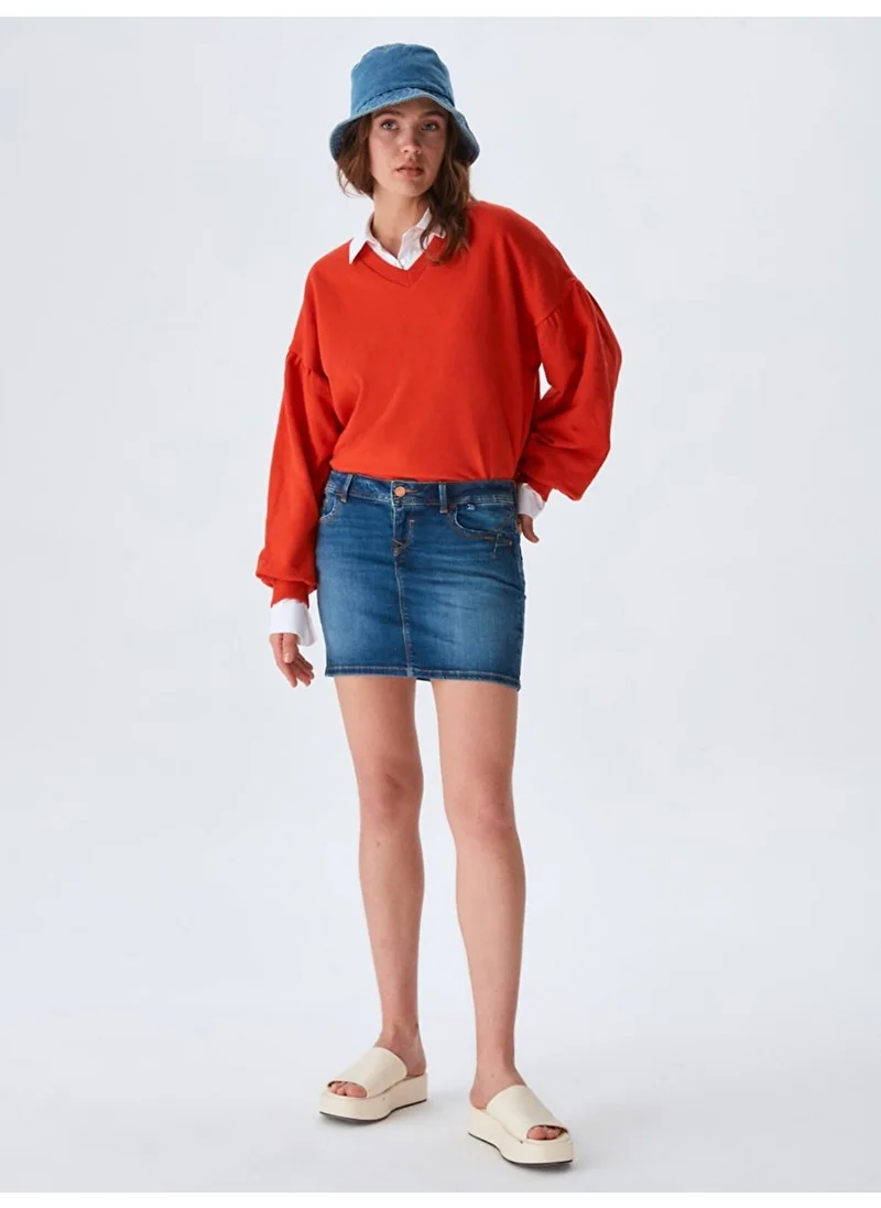 إل تي بي Adrea Mini Jean Skirt