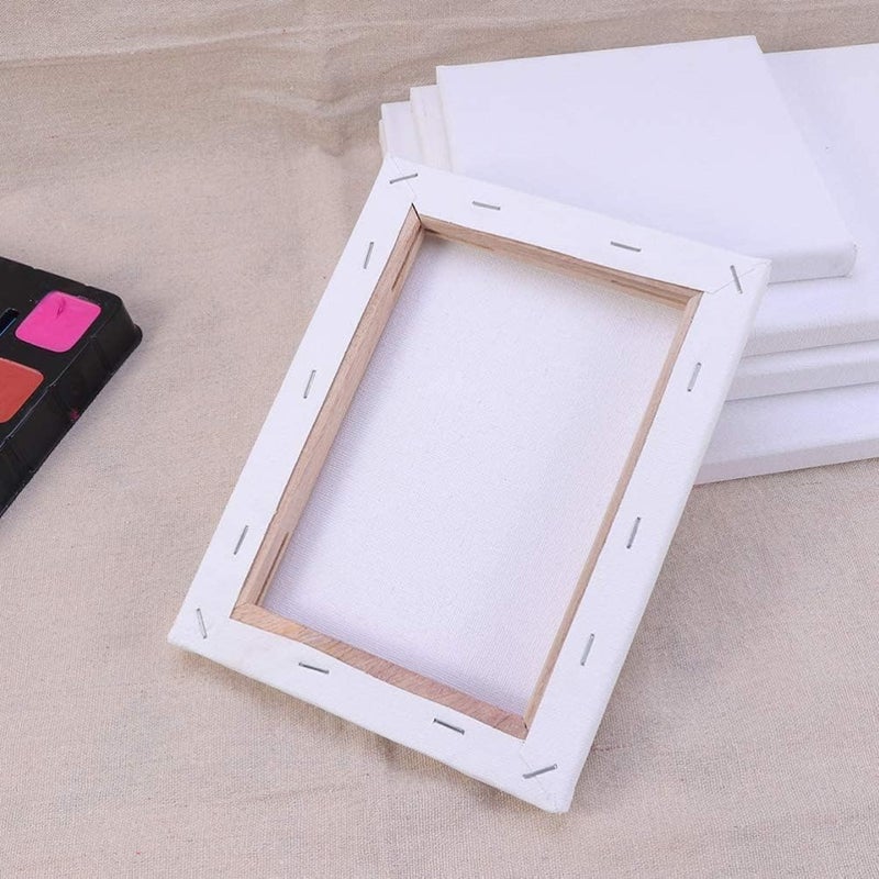 ARS Stretched White Blank Canvas for Painting Drawing 25x30 cm - Image 4