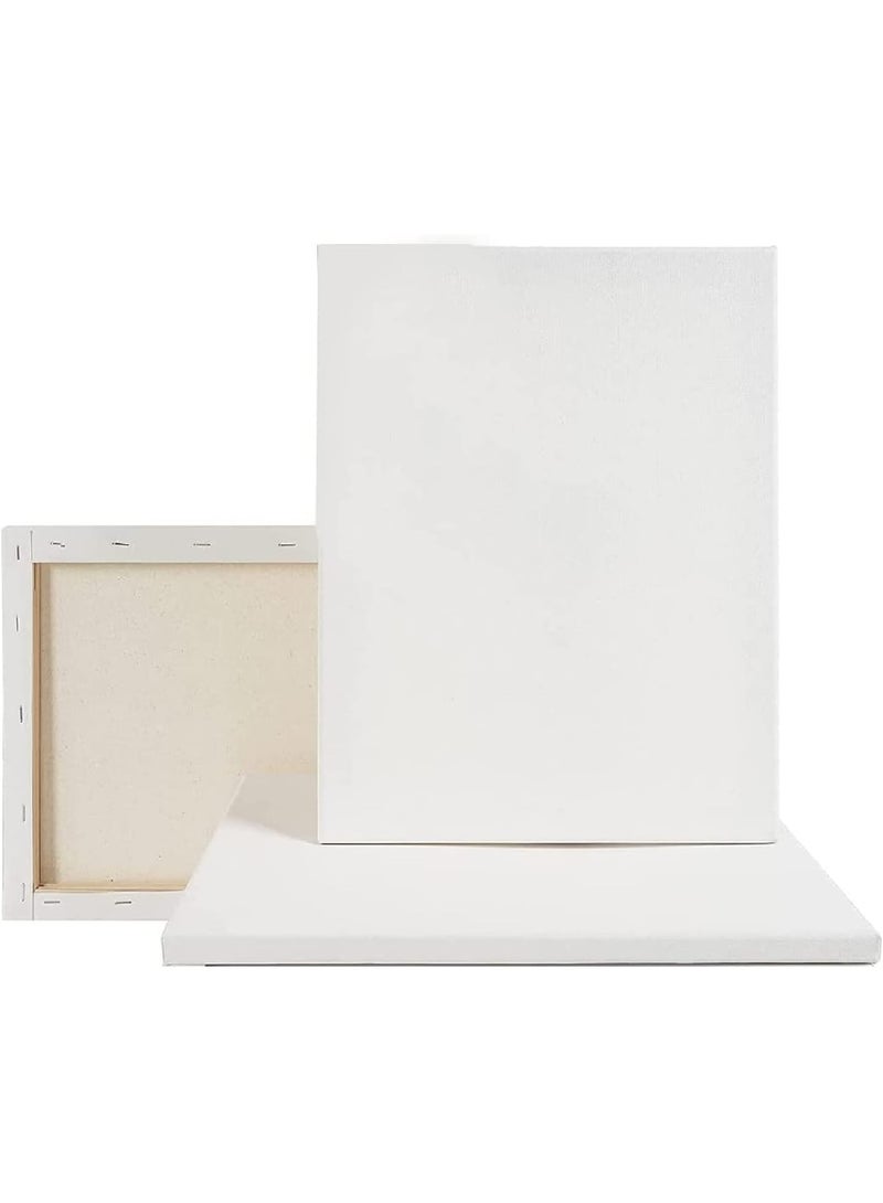 ARS Stretched White Blank Canvas for Painting Drawing 25x30 cm - Image 1