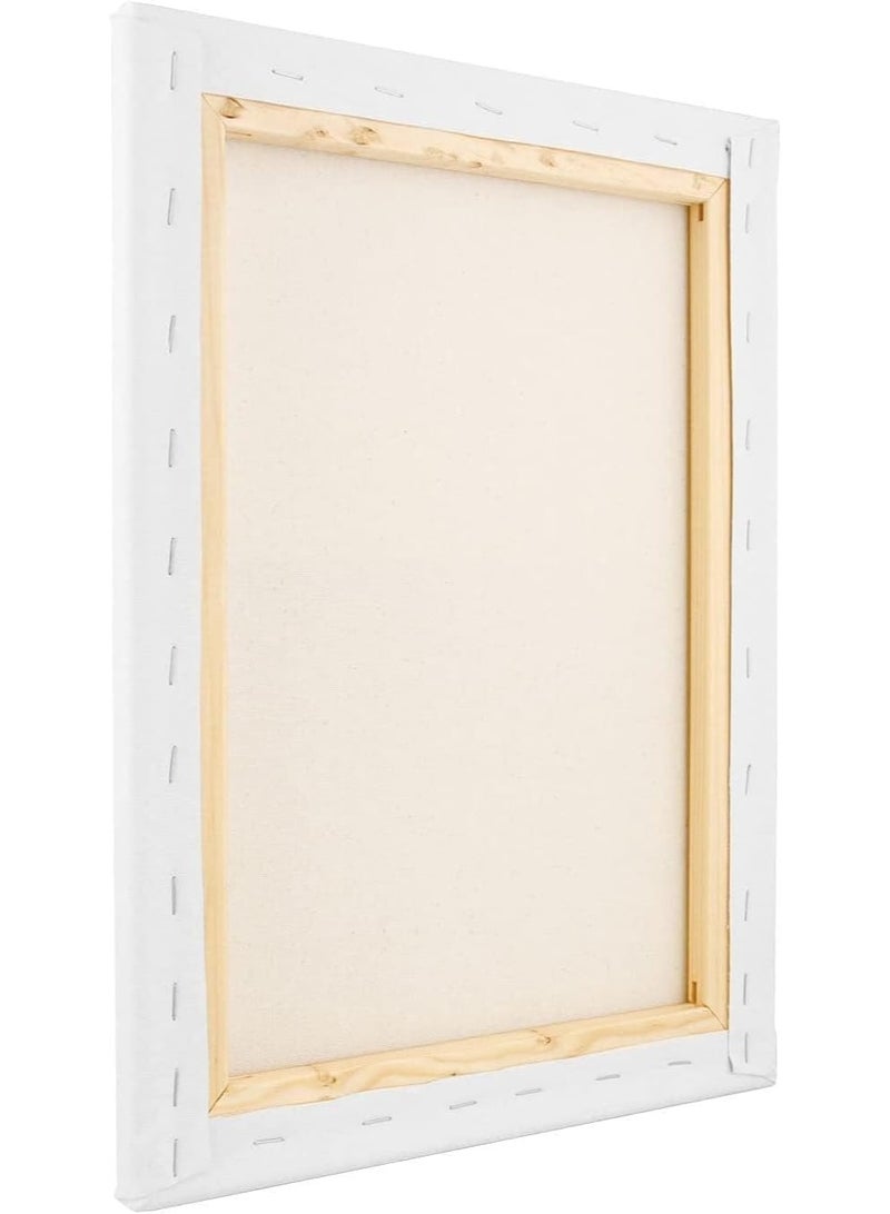 ARS Stretched White Blank Canvas for Painting Drawing 25x30 cm - Image 2