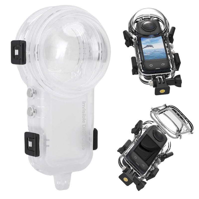 60M Waterproof Dive Case For X5 With Stand Anti Fog Sheets For Underwater Photography Diving Surfing Snorkeling - Image 2