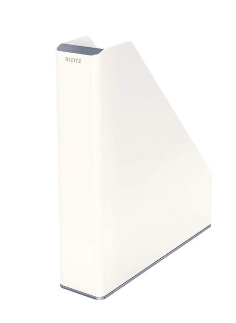 Leitz Magazine File Wow Dual Color White