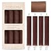 Togayu Heatless Curls Overnight Set Jumbo Overnight Hair Curlers to Sleep In Soft Velvet Hair Rollers for Women No Damage Curls Styling Tools 4pcs - Image 2
