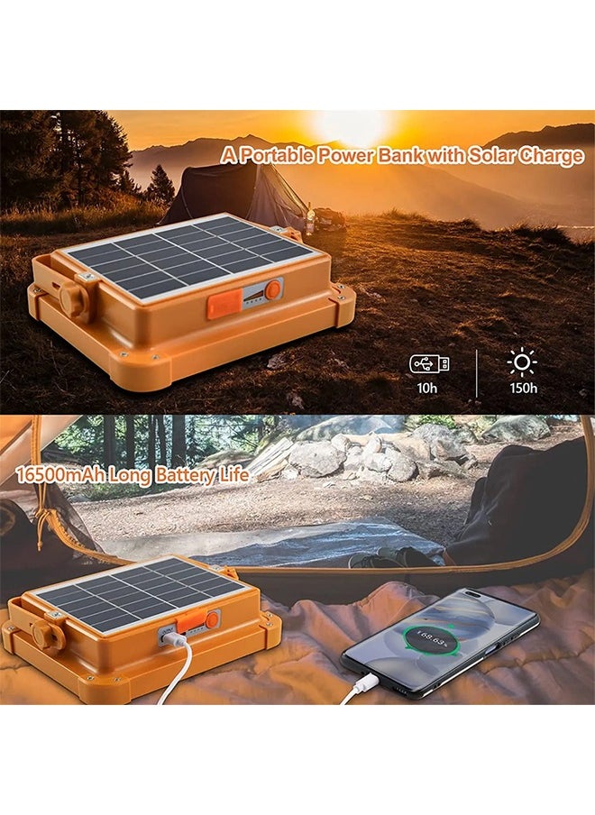 Generic Rechargeable Emergency Flashlight  Charged Via USB Or The Sun /BBB10  - Image 3