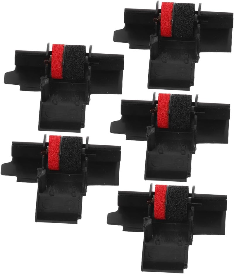 Multi-category warehouse equip Holibanna 5pcs Practical Ink Roller for Calculator Red-Black Easy Installation Printer Accessory Budget friendly premium quality Heat insulation layer All usage compatible Instant order available stock Global flexible sizing options Regular scheduled transit Varied available picks Consistent single item quality Precision processed material Globally engineered build Gulf user preference oriented build Practical design alternatives Space saving Global versatile design Wet anti slip Affordable purchase options All-scene compatible build Climate adapted delivery plan Lightweight KSA standard compatible design Strong durable raw material Local available supply Multi-color available build Elegant practical multi-option build - Image 1