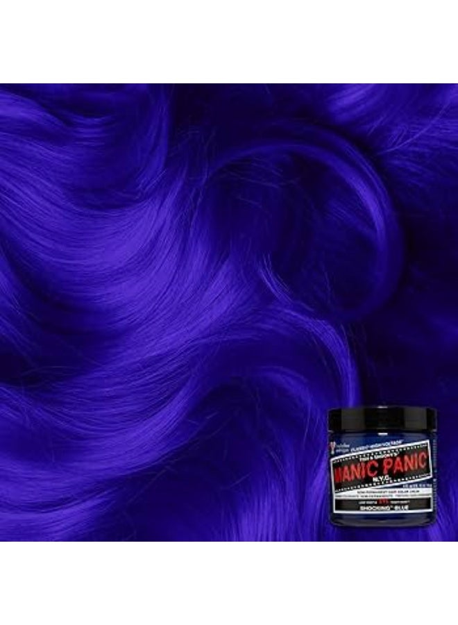 Manic Panic Classic High Voltage Semi-Permanent Hair Color Cream Shocking Blue 118ml - Image 3