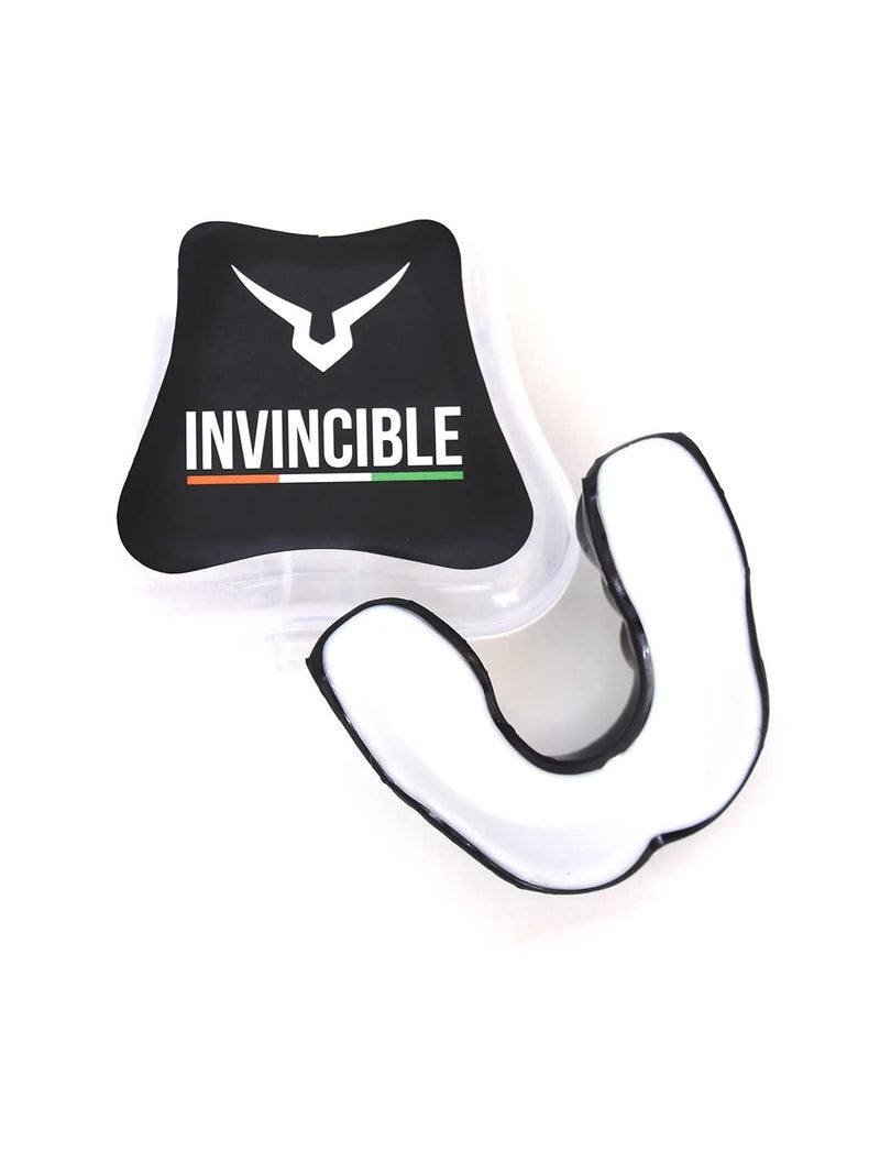 Invincible Combat Mouth Guards Black White 4091 - Image 1