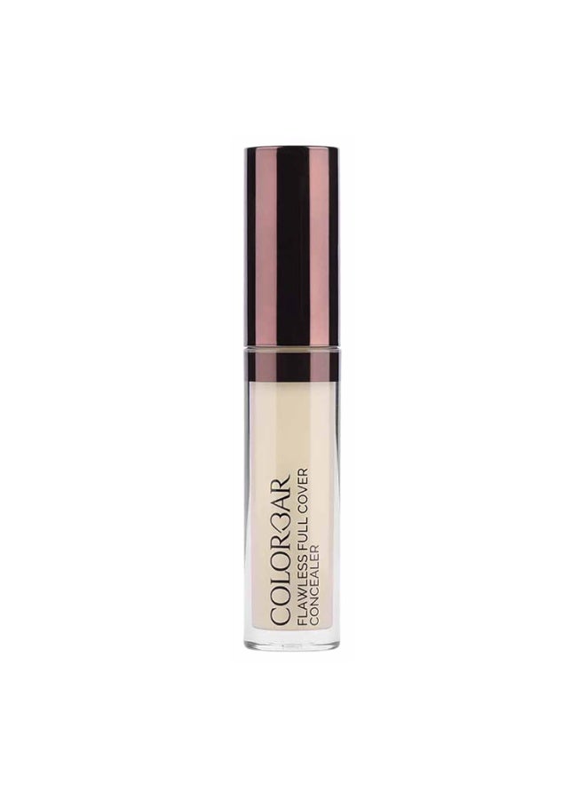 Colorbar Flawless Matte Finish Full Cover Liquid Concealer (001 VELVET, 6 ml) | Smooth, Matte effect | Full Coverage | Long-lasting | Suitable for sensitive skin - Image 1