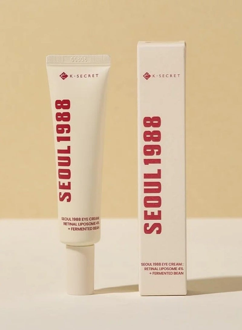 SEOUL 1988 Eye Cream : Retinal Liposome 4% + Fermented Bean 30ml - Image 1