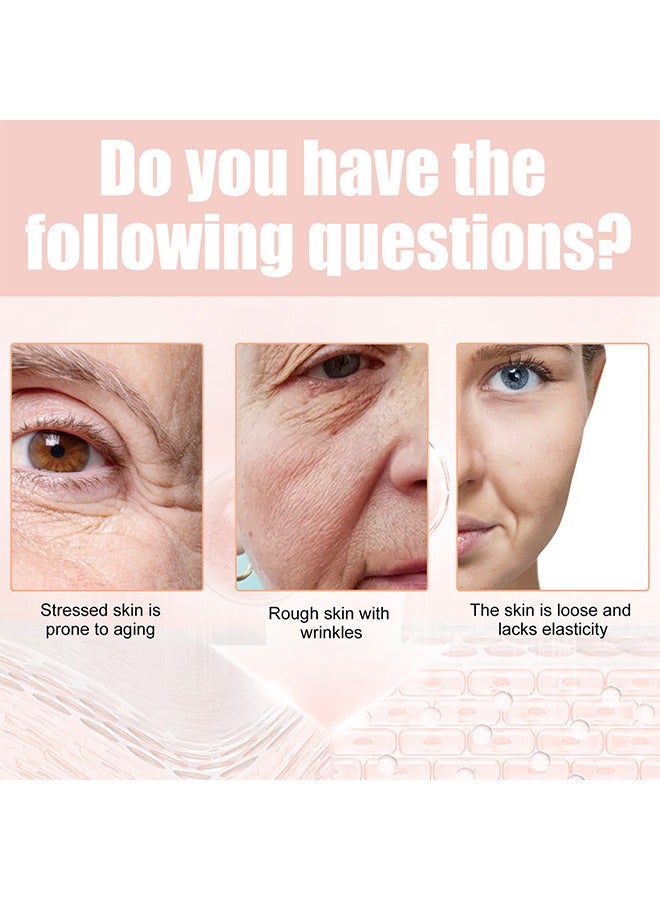 EELHOE Snail Peptide Wrinkle Stick,Small Powder Stick Cono Peptide Anti-wrinkle Improvement Wrinkle Soothing No Makeup Hydrating Stick Moisturizing Collagen Moisturizing Stick Anti-aging - Image 4