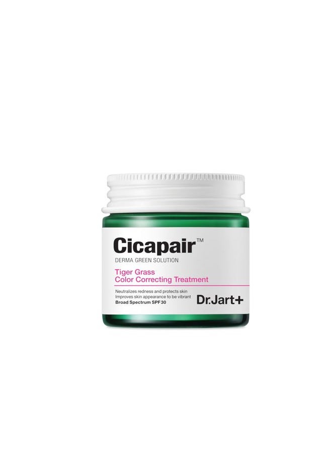 Dr.Jart+ Cicapair Tiger Grass Color Correcting Treatment SPF 30 with Centella Asiatica | cc cream | Korean Skin Care | Travel Size, 0.5 Fl Oz - Image 1