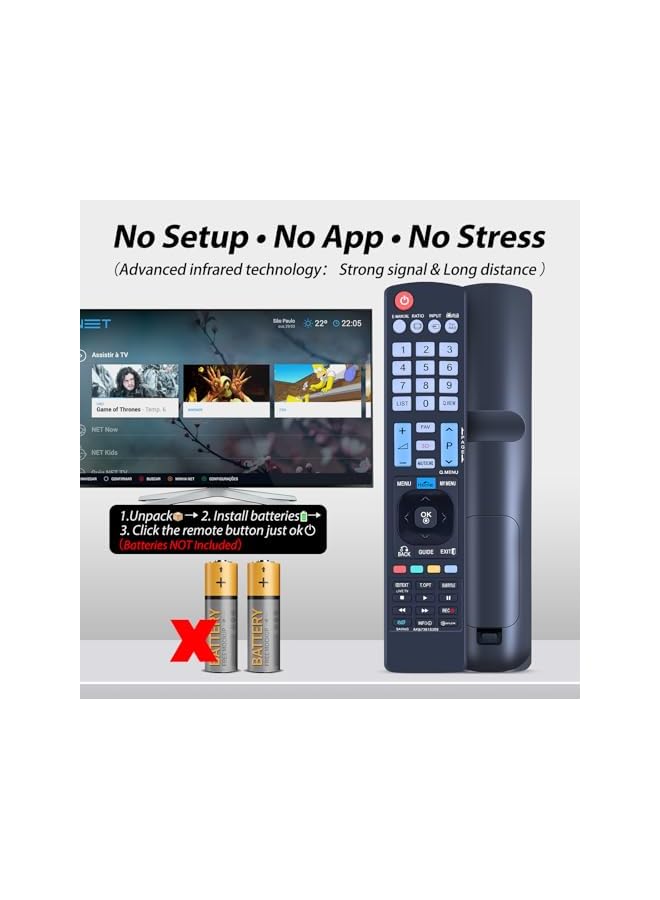 The Bros New AKB73615306 AKB73615309 remote control for LG tv 32LM6200 32LM6400 32LM6410 42LM6200 42LM6410 42LM6700 42LM7600 - Image 3