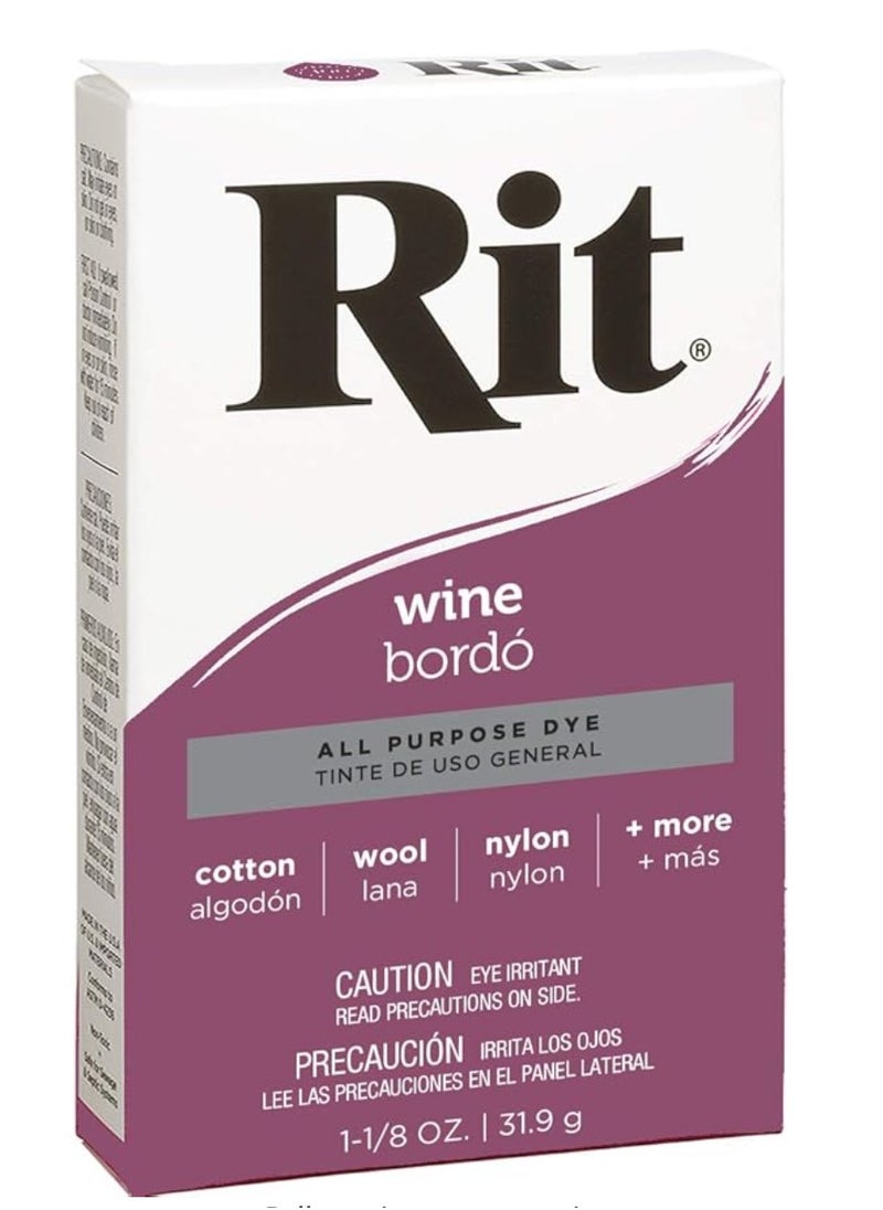 RIT Rit Dye Powder 1 1/8oz, Wine  - Image 2