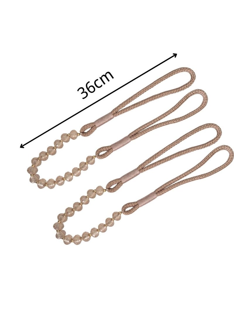 QBAID Curtain Tieback / Curtain Rope Holder – Easy Wrap Design for Neat and Elegant Curtain Gathering - Image 5