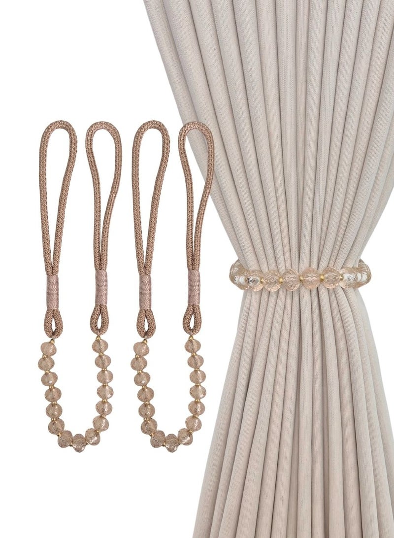 QBAID Curtain Tieback / Curtain Rope Holder – Easy Wrap Design for Neat and Elegant Curtain Gathering - Image 1