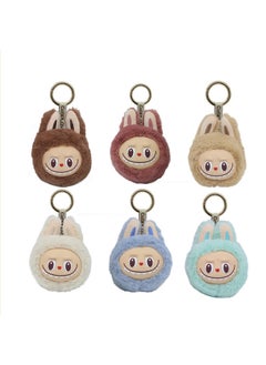 Generic Generation Vinyl Plush Head Small Pendant Second Generation Cloth Key Chain Ugly Cute Doll-Specification:.a Generation Of Gray-Color:Pendant Is About 11cm  - Image 5