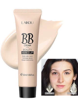 Hydrating BB Cream, Tinted Moisturizer BB Cream Suitable For Fair Skin, Full-Coverage Foundation And Concealer, Evens Skin Tone, Oil-Free, Light, Portable BB Cream For Women, Light - pzsku/ZF517E93B0F262BCB90E1Z/45/_/1717147037/246550fe-e470-4eff-86b5-853d8da79ce9