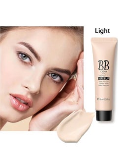 Laikou Hydrating BB Cream, Tinted Moisturizer BB Cream Suitable For Fair Skin, Full-Coverage Foundation And Concealer, Evens Skin Tone, Oil-Free, Light, Portable BB Cream For Women, Light  - Image 2