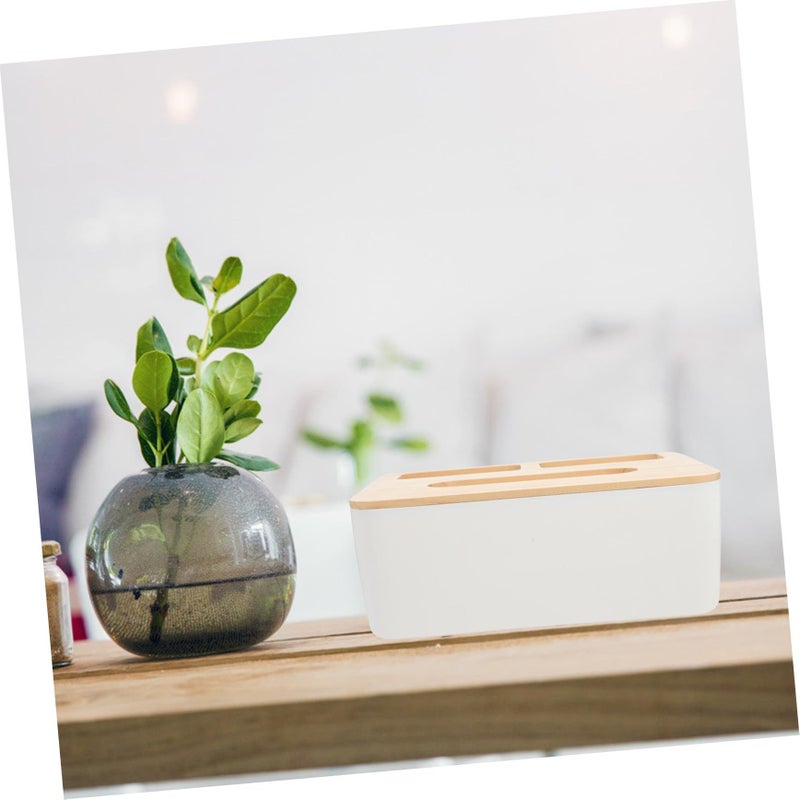 1pcs Multi Function Tissue Box Premium Napkin Container Three Designs White For Home Office Car Storage Organization - Image 4