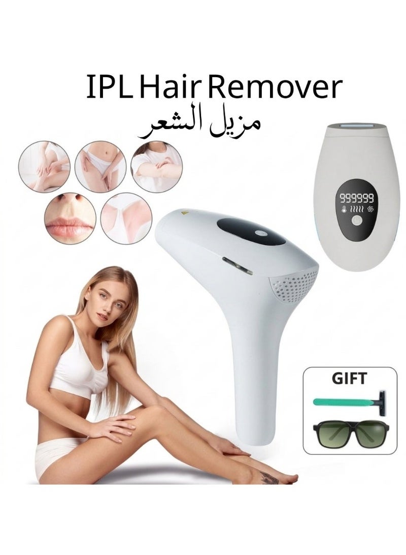 ZEESQUARE Best IPL Laser Hair Removal Device 9000 – Painless Permanent Hair Removal Machine for Women & Men - Image 1