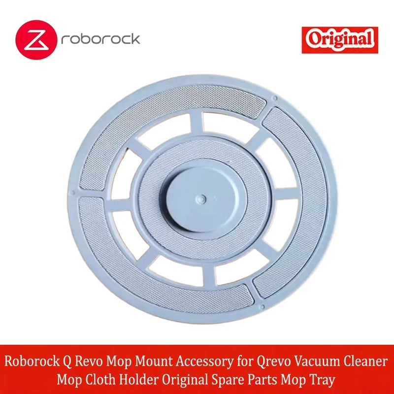 روبو روك ممسحة أرضيات Original Roborock Q Revo Mop Mount Accessory for Qrevo Vacuum Cleaner Mop Cloth Holder Original Spare Parts Tray - Image 4