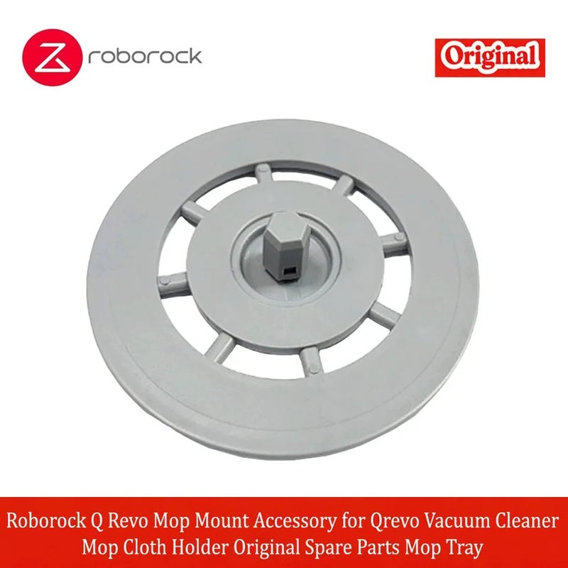 روبو روك ممسحة أرضيات Original Roborock Q Revo Mop Mount Accessory for Qrevo Vacuum Cleaner Mop Cloth Holder Original Spare Parts Tray - Image 5