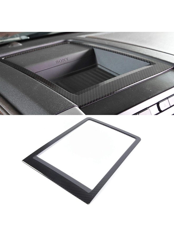 Keptrim for F150 ABS Carbon Fiber Center Console Dash Storage Tray Trim for 2015-2020 Ford F150 - Image 1