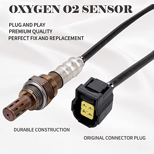 Yikesai Oxygen O2 Sensor Upstream & Downstream Compatible with 2004-2007 Dodge Ram 1500 Magnum Charger Commander Liberty Chrysler 300 Mitsubishi - Replaces 56028994AA 56028994AB 05149170AA OS5249 - Set of 4 - Image 2
