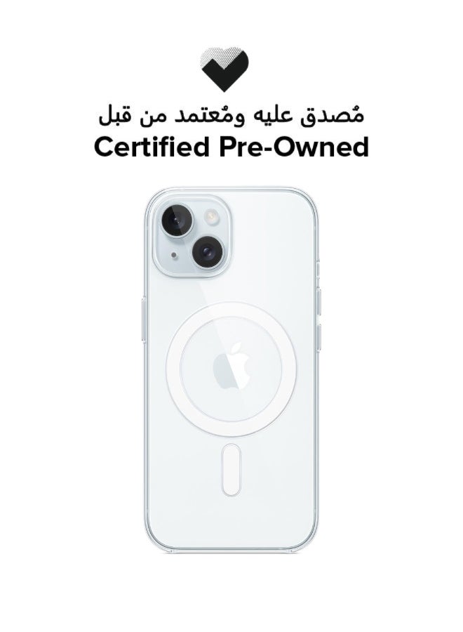 Apple Certified Pre Owned - iPhone 15 Clear Case with MagSafe - Image 1