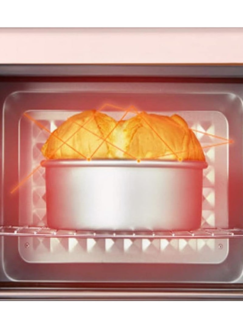 Oasisgalore 5 Pack Non-Stick Deep Aluminum Round Cake Pan Cake Tin With Removable Bottom(5 Inch) - Image 4