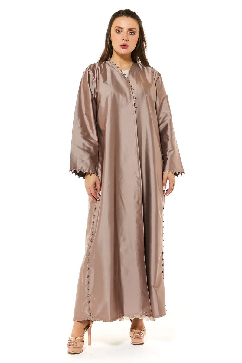 Moistreet Flared Sleeve Abaya