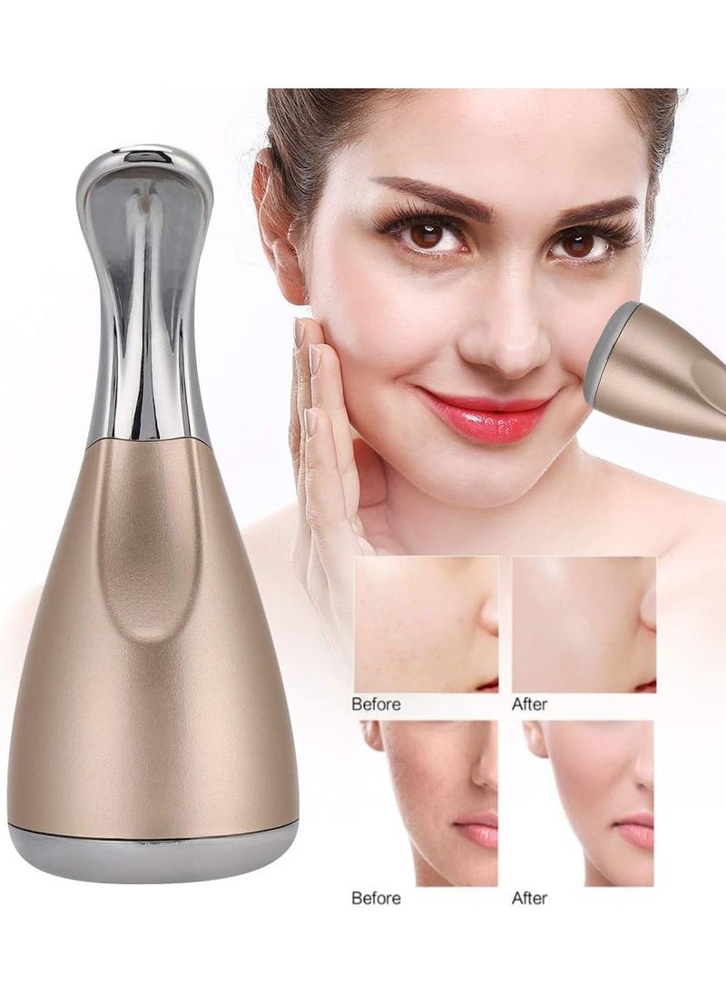 Generic Magnetic Therapy Vibration Massage Portable Microcurrent Skin Tightening Massager Face Lifting Anti Wrinkle Vibration Remover Instrument Skin Care Beauty  - Image 2