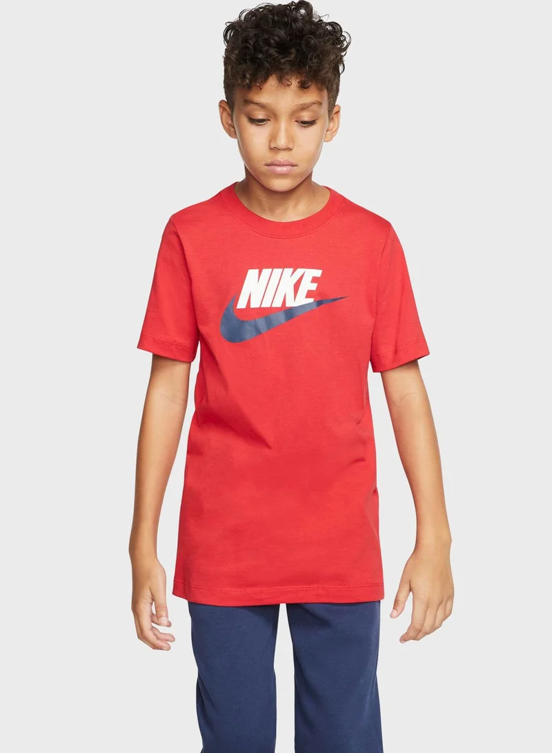Nike Youth NSW Icon Futura T-Shirt