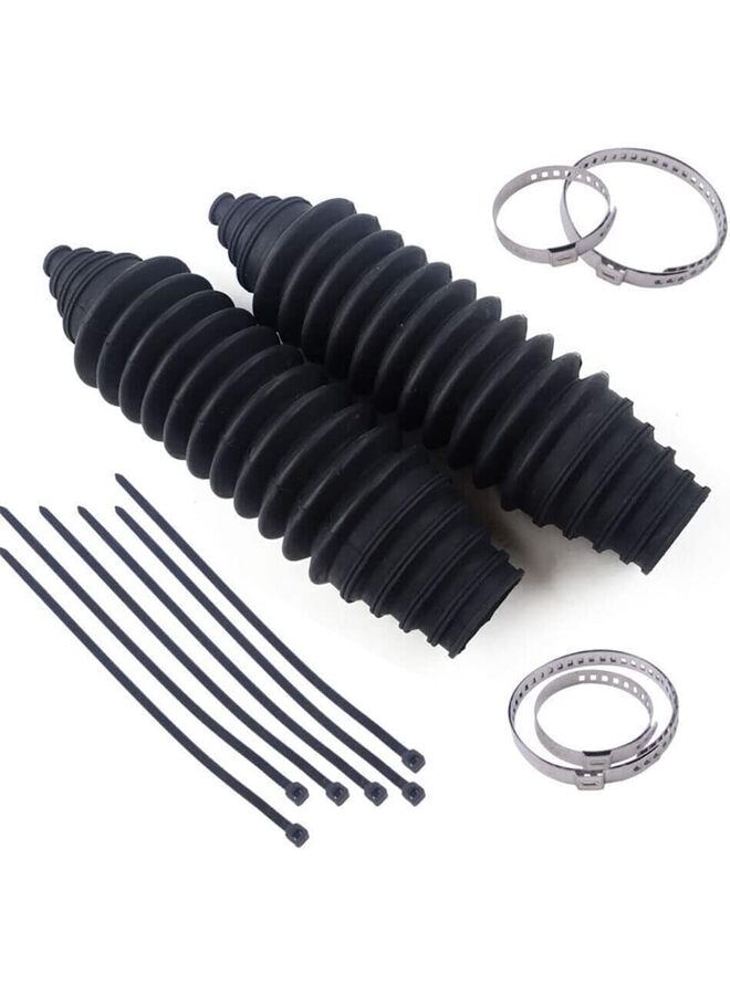 Universal Silicone Rack and Pinion Steering Boot Pinion Boot Gaiter Kit Black (Size : A) - Image 3