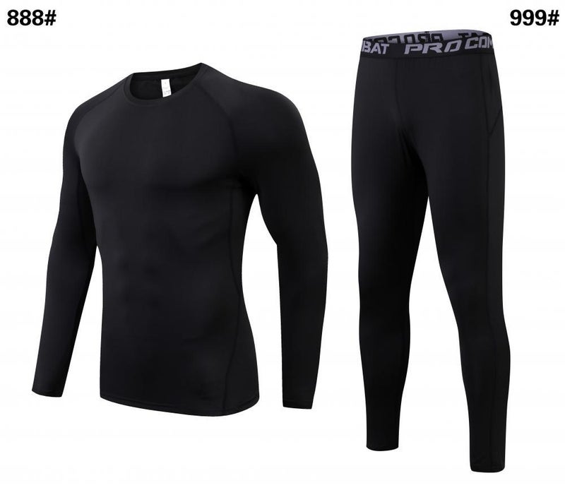 Football Clothing Suit Boys And Girls Tight Suit Training Clothing Team Clothing Football Sports Jersey Comfortable - Image 1