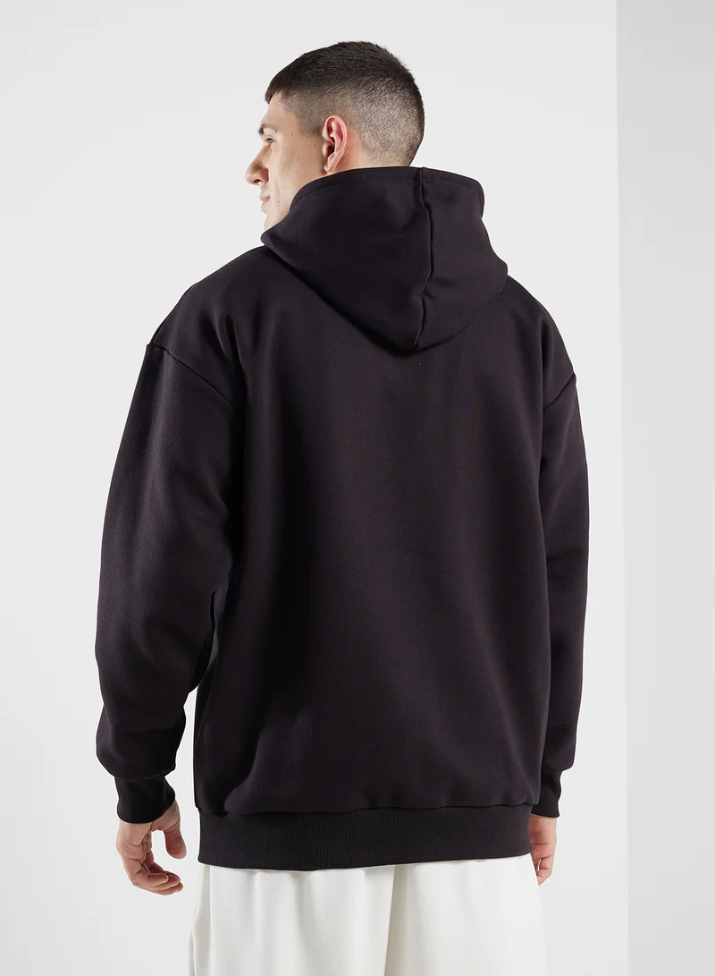 ذا جيفينج موفمنت Oversized Zip Through Hoodie