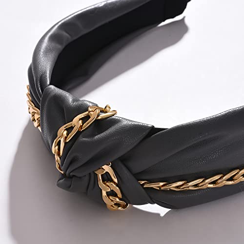 Sohi Trendy Hair Band with Chain Detail - Image 3