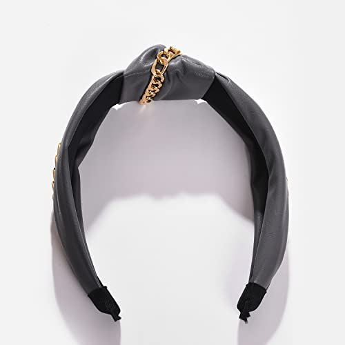 Sohi Trendy Hair Band with Chain Detail - Image 2