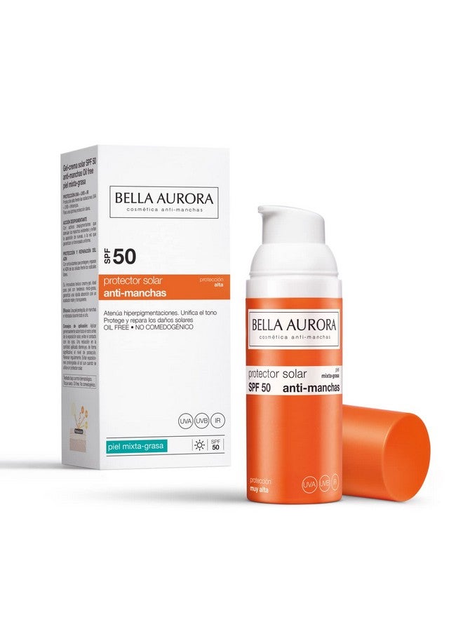 بيلا أورورا جل سولار بمعامل حماية من الشمس 50 Antimancas Piel Mixtagrasa - Image 1