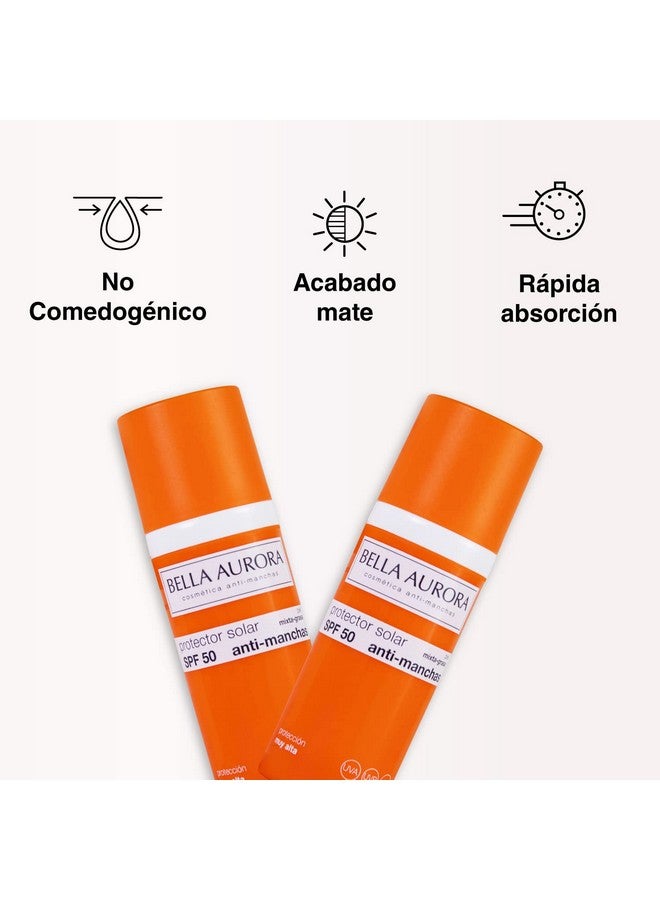 بيلا أورورا جل سولار بمعامل حماية من الشمس 50 Antimancas Piel Mixtagrasa - Image 3