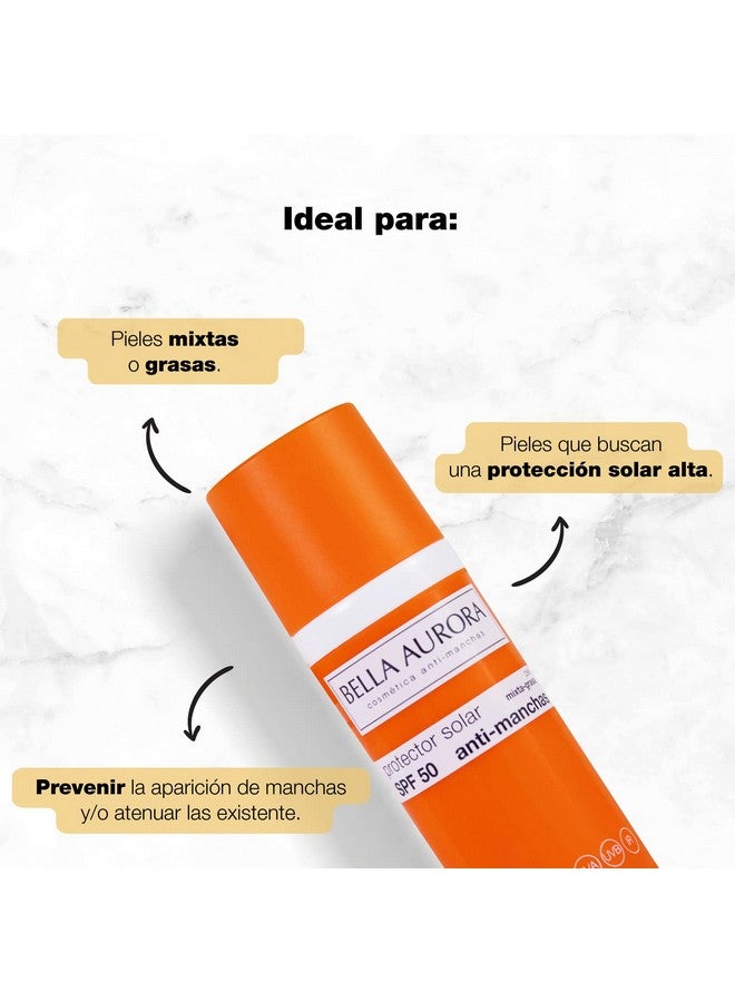 بيلا أورورا جل سولار بمعامل حماية من الشمس 50 Antimancas Piel Mixtagrasa - Image 4