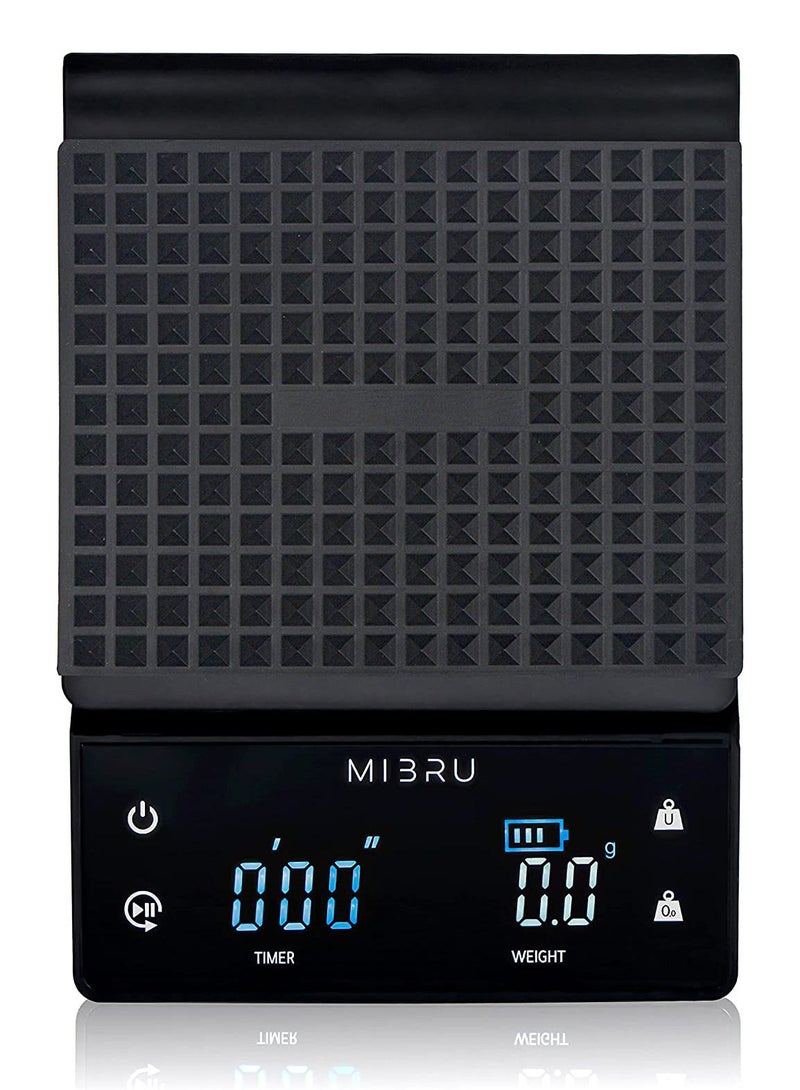 ميبرو مجموعة v60 تحضير القهوة المقطرة صانعة القهوة بالتقطير 14 ,مع شنطة قهوة مختصة اسود - Image 2